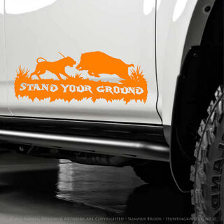 NZ Hunting & Wildlife Premium Vinyl Decals from Hunting4Art NZ